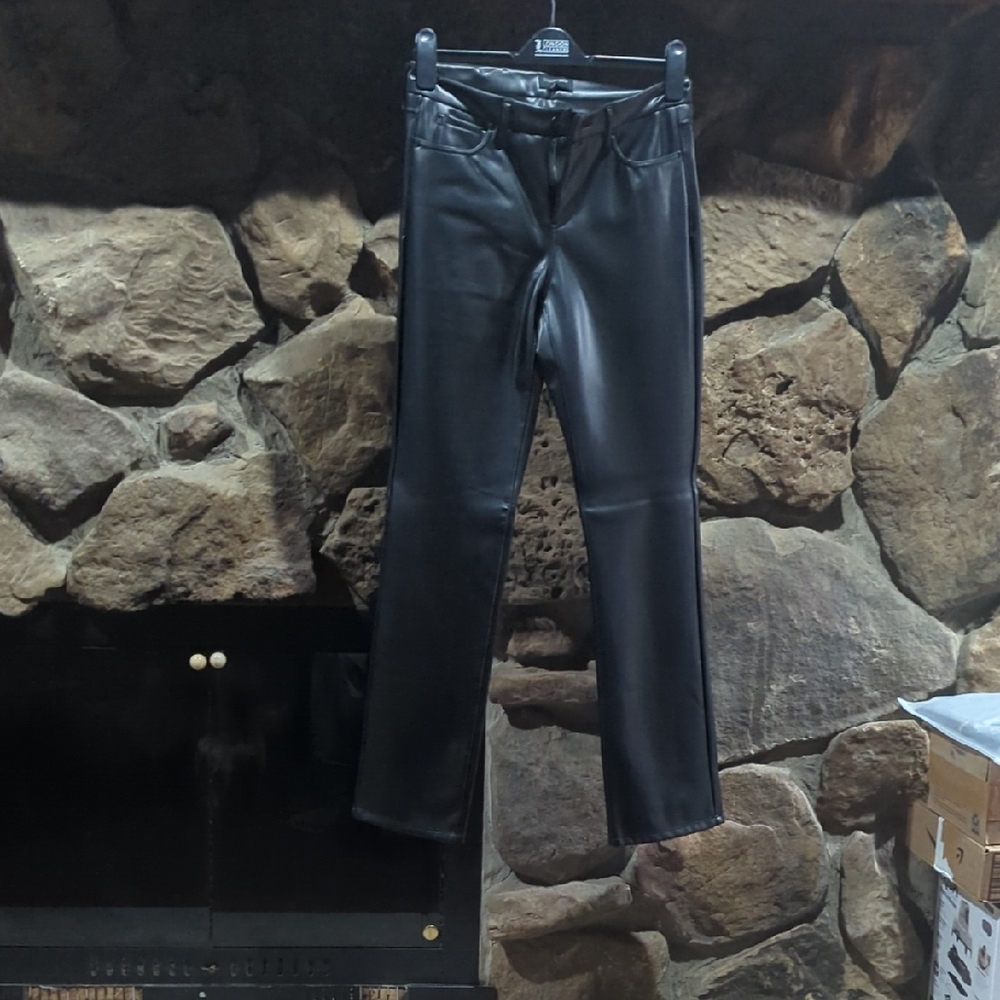 NYDJ Black Straight Leg Jeans 28 Waist 32 Inseam